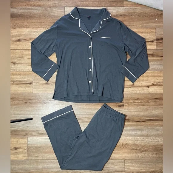 Cosabella Bella Relaxed Long Sleeve Top & Pants Pajama Set - Picture 4 of 14